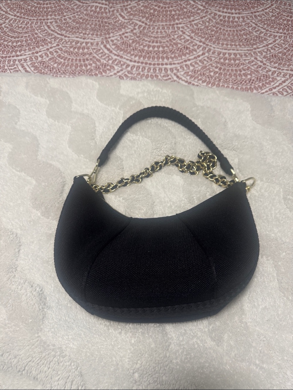 Mini Crescent Bag in Black  Rothy’s - Picture 3 of 7